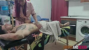 Relaxing massage leading to a happy ending