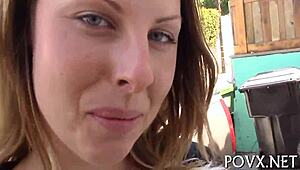 just watch this alluring slut handle an erected cock with rough pov moves.