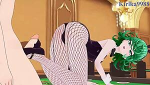 टैट्सुमाकी और फुबुकी बनी गर्ल की जोरदार सेक्स - वन-पंच मैन हेनतई