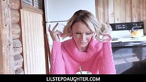 lilstepdaughter emma hix cabin woods tease