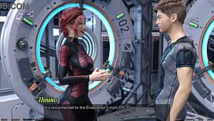 Stranded in Space 95 - I Felt So Close Holding Hands with Asian Scientist Milf