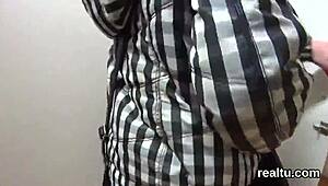 Charming Czech Kitten Gets Clothes Ripped and Assfucked in Mall POV