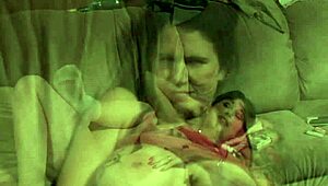 hot brunette couple fingering, fucking, and sucking in hardcore scandal