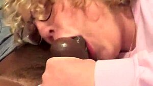 Deepthroat and cum in mouth in this birthday hentai