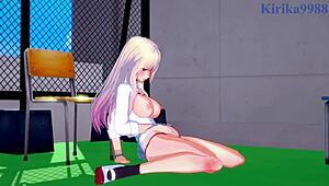 marin and shinju fuck the old man in intense creampie sex?