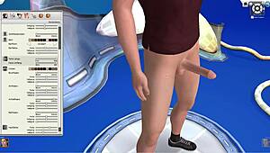 3D Gay Villa 2 Blowjob and Assfucking Anal Play