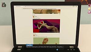 Helping the hotties in game anime hentai adventure 😊