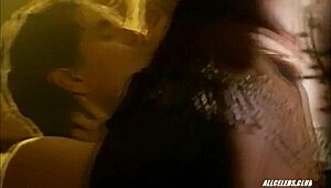 Kim Delaney in The Temptress 1995 Giving Wild Handjob Action.