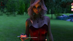 Helping the hotties in game anime hentai adventure 😊