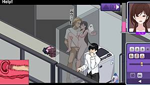 Hentai Game: Wife Caught Chatting by Husband - Part 4