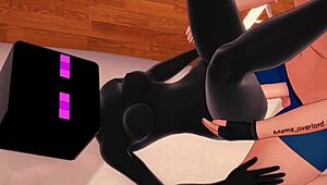 hey, wanna see my novia as enderman in bed hentai?