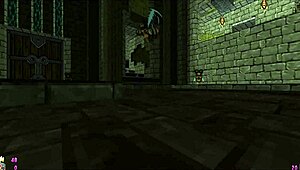 Slooter Hentai Game Ep 1 Futanari Barbarian Heroine Bangs Monster Girls