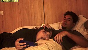 Hey bro, I’m sleepy, let me rest on your lap, but don’t slip it in my mouth, okay?