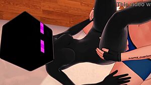 hey, wanna see my novia as enderman in bed hentai?