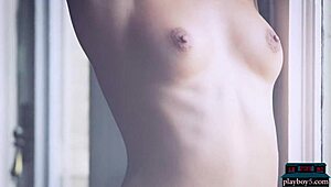 gorgeous natural russian milf jana bubu strips solo, wow!