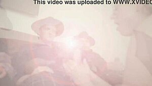 I try 3 on 1, feeling submissive with cum in mouth.