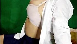 Bendita Hijastra Seduces Me with Intense Sex After Class in Hot Homemade Clip