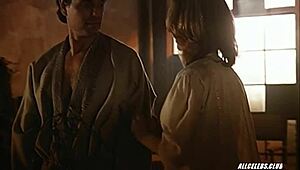 Kim Delaney in The Temptress 1995 Giving Wild Handjob Action.