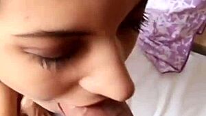 European Prostitute Gives POV Deepthroat Blowjob In Amateur Stream.