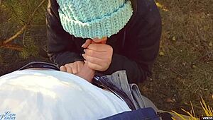 Hot Milf Pulls Up Panties Full Of Cum.