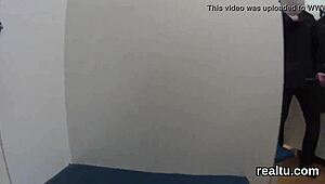 Charming Czech Kitten Gets Clothes Ripped and Assfucked in Mall POV