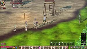 Mad Island gameplay, I found a village and had sex with girls.