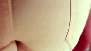 Czech babe taking it hard in doggy anal