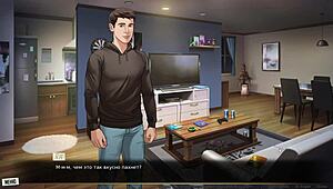 Complete Gameplay - Our Red String Part 20 With Riding And Tits