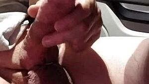 Solo Guy Jerks Off His Cock With Ring For Cum Stroking