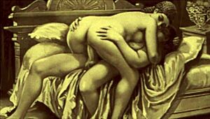 Intriguing vintage erotic drawings from antique anime