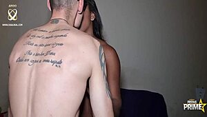 Interracial Brunette With Big Ass Fucks Well-Endowed Perseu