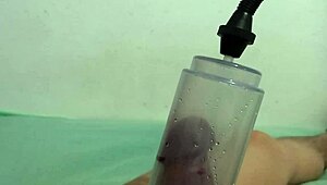 Twink Sucks Hard with Pump in Anime Style