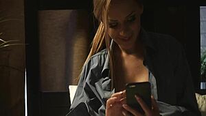 Watch This Teen Stunner In Nylons Win The Blowjob Contest With Hardcore Fucking!