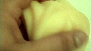 Hey, wanna watch me play with this artificial pussy tonight?