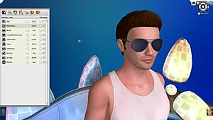 3D Gay Villa 2 Blowjob and Assfucking Anal Play