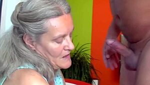 Ugly 72-Year-Old Granny Gets Nailed Hard by Old Man in Rough Action