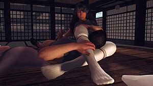 femdom face sits during yoga class