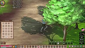 Mad Island gameplay, I found a village and had sex with girls.