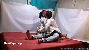 Samira Bhabhi's full Hindi hot fucking with Devar in homemade anal