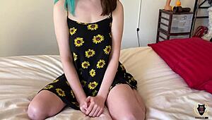 Yo, did Ireland Rose get spermed on her boobs by Rome Major?