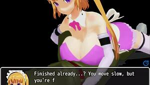 Girl B Hero Loretta Unleashes Wild Action in Hentai Part 16 Scenes