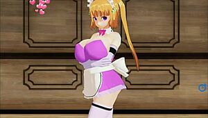 Girl B Hero Loretta Unleashes Wild Action in Hentai Part 16 Scenes