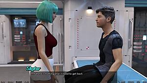 Stranded in space 89 - playing and kissing the hot doctor