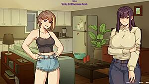 Amy Meets Special Roommate In Shower