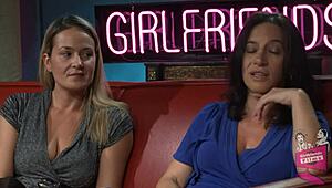 dana dearmond and elexis monroe grill melissa monet on her wild escort past