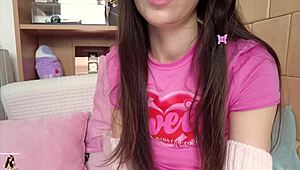 Stepdaughter Plays Dirty Game With Stranger In Her Room