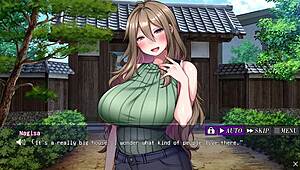 Hey, Haramimura wife shared by village in hentai game! 😲