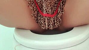 Hey, Watch This Naughty Latina in See-Through Nightie Tease Her Shaved Pussy!