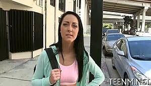 teen sabrina banks gets tight pussy drilled for cash