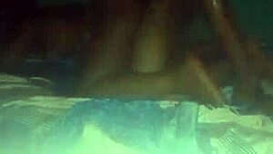 chubby ella, that ebony babe, got her fat ass pounded hard last night